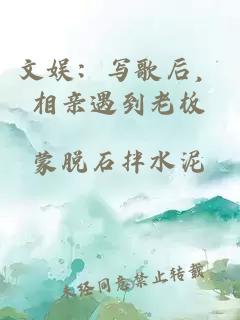 文娛:寫歌后,相親遇到老板